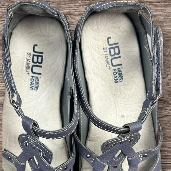JBU by Jambu Sydney Blue Women's Mary Jane Memory Foam Shoes Sz:7M - Picture 7 of 14
